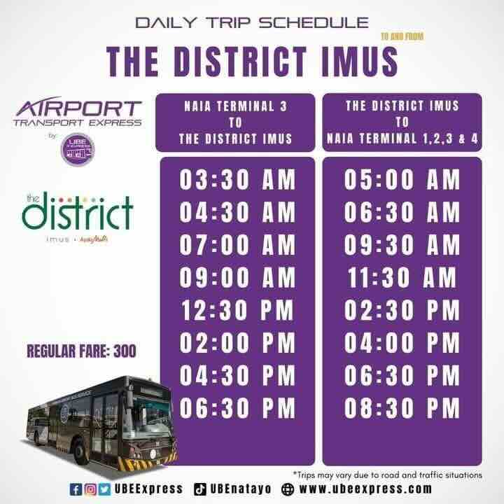 UBE NAIA-The District Imus Schedule