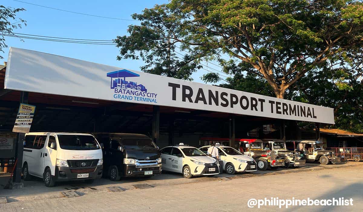 Batangas City Grand Terminal Jeepney & Vans