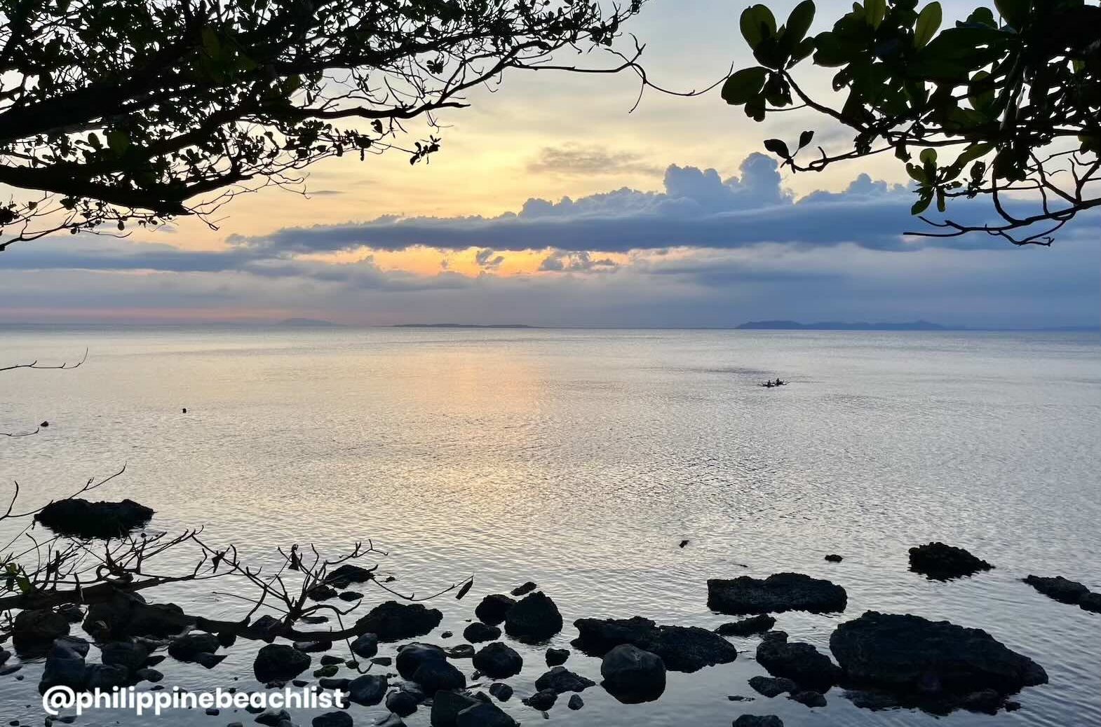 Sunset at Eagle Point Resort Mabini Batangas