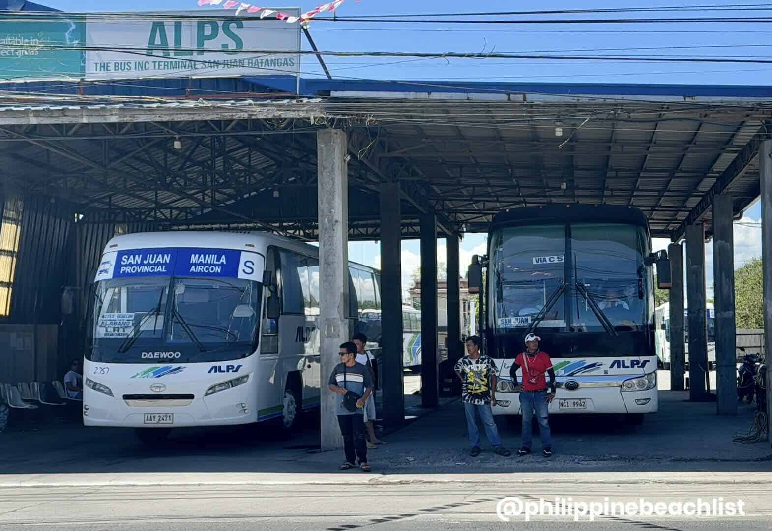 Alps San Juan Batangas Bus Terminal