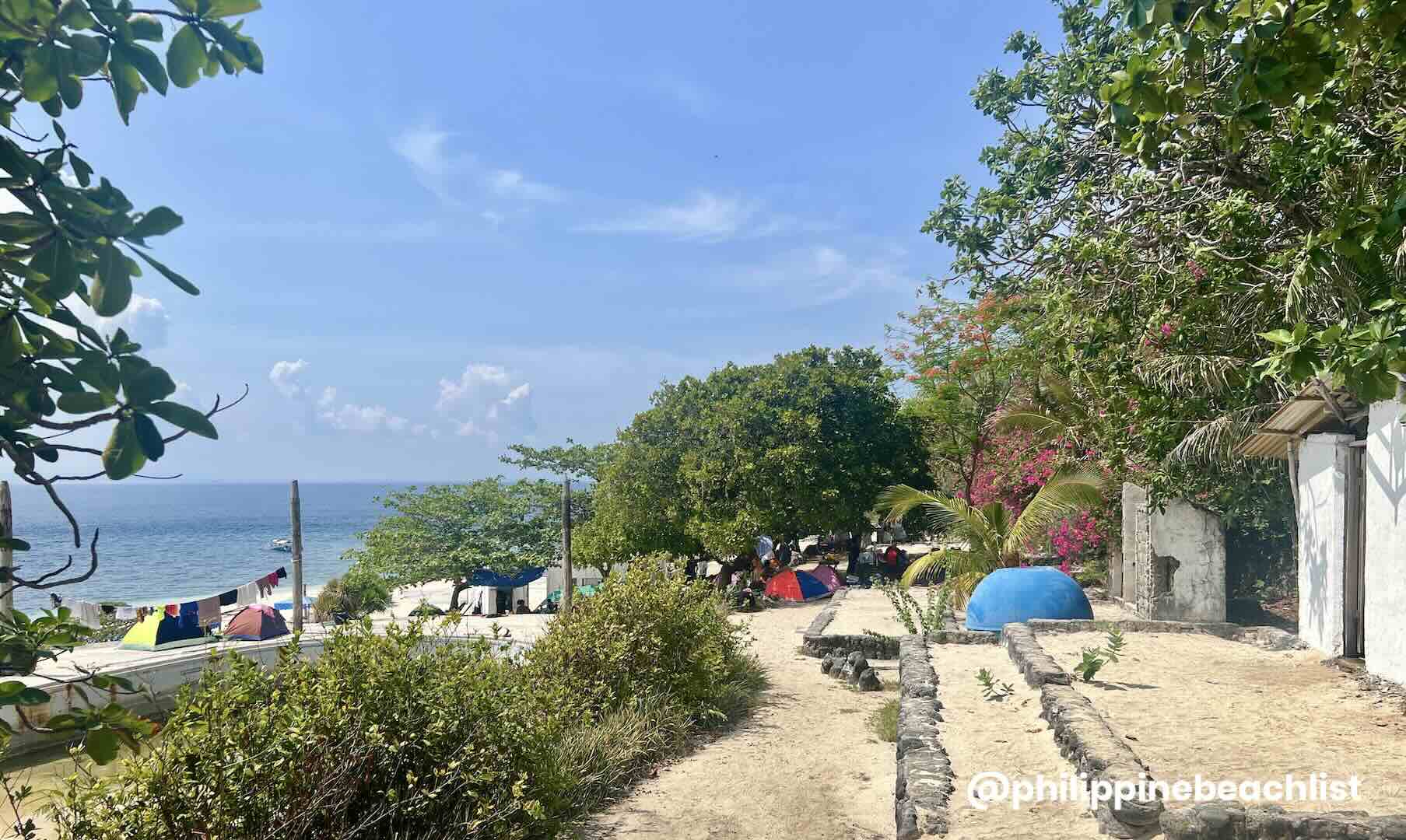 Fortune Island Beach Camping