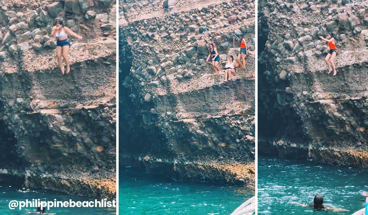 Taytayin Cove Cliff Jumping