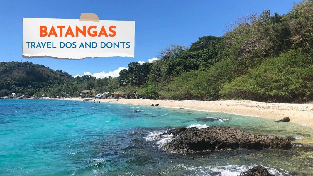 Batangas Travel Dos and Dont's