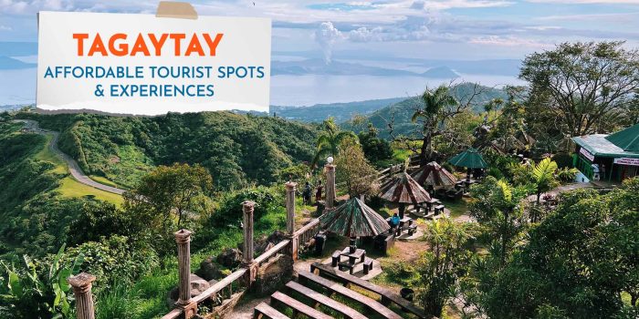 Tagaytay Affordable Tourist Spots & Experiences