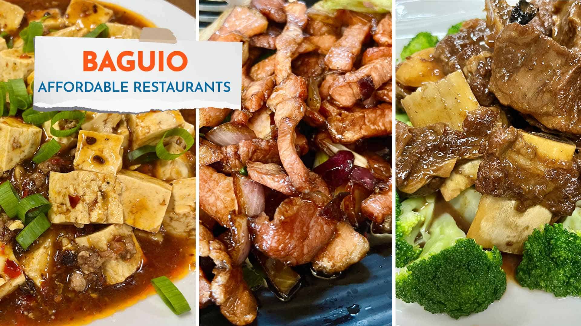 Baguio - Affordable Restaurants