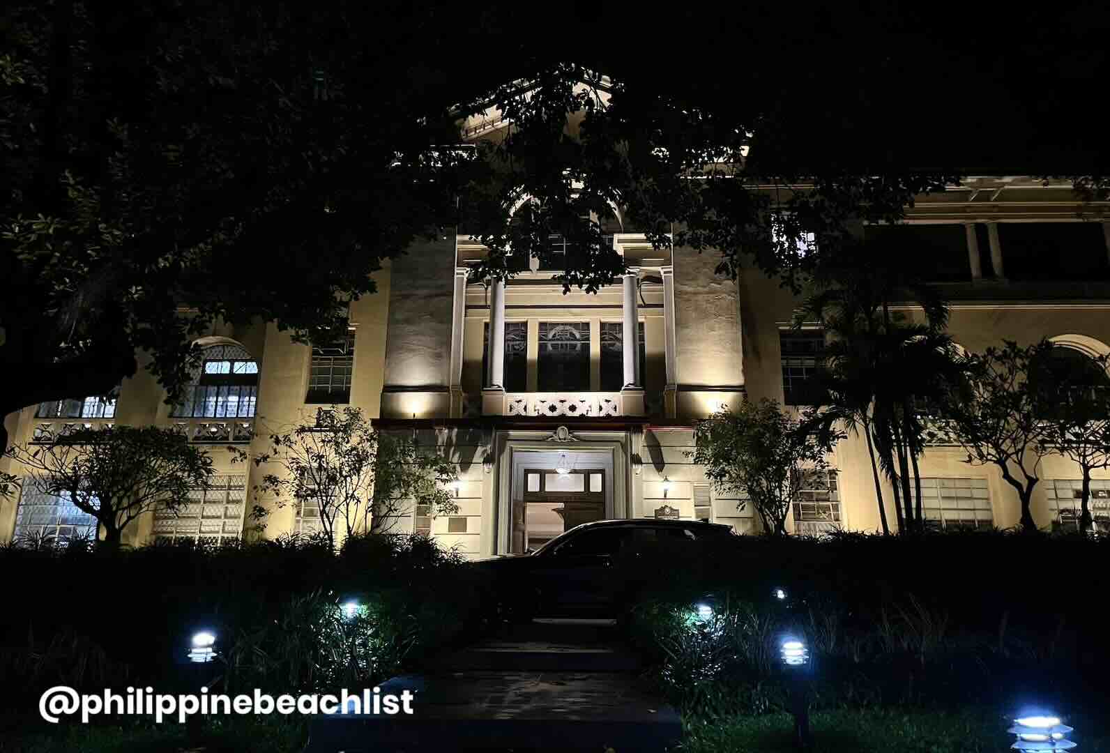 Malcolm Hall UP Diliman Night