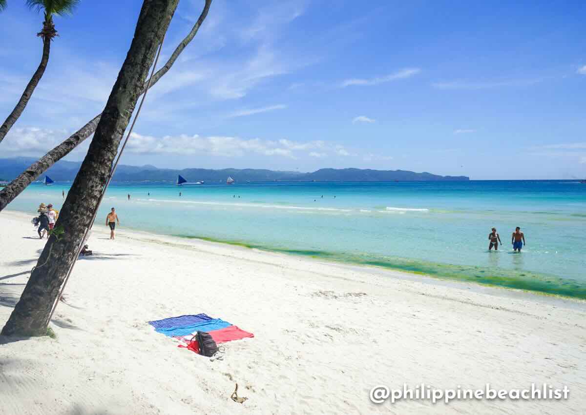 White Beach Boracay Algal Bloom