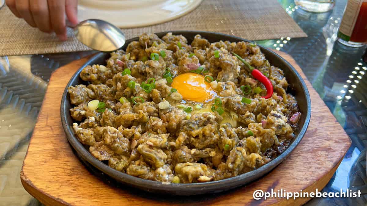 Oyster Sisig